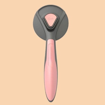 Self-Cleaning Slicker Brush – Hair Remover for Cats & Dogs